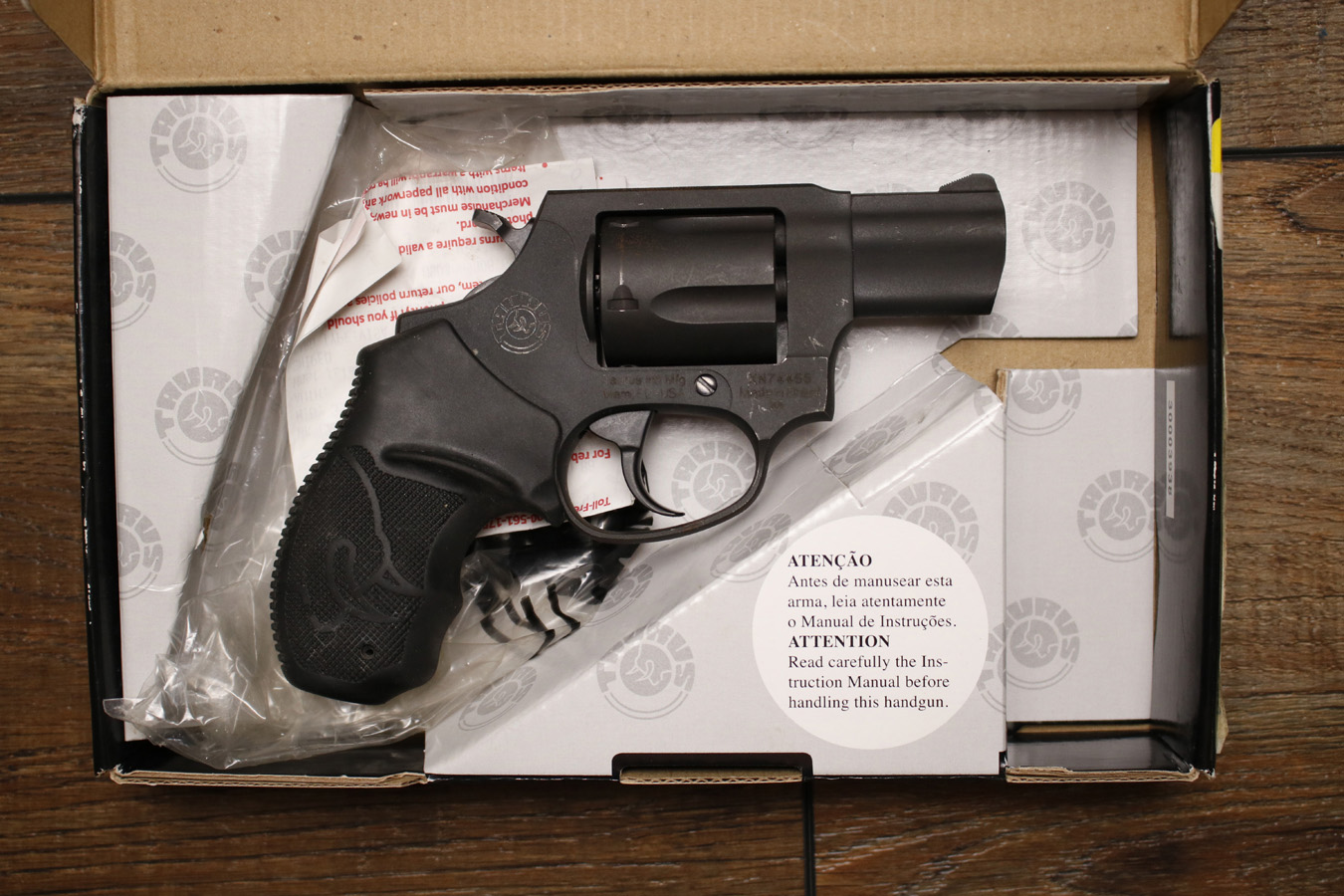 TAURUS 85 38 Special Police Trade-in Revolver with Box